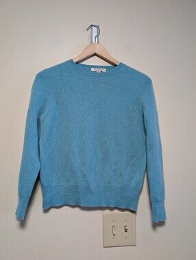 Autograph M&S Pure Cashmere Sweater Blue US 6